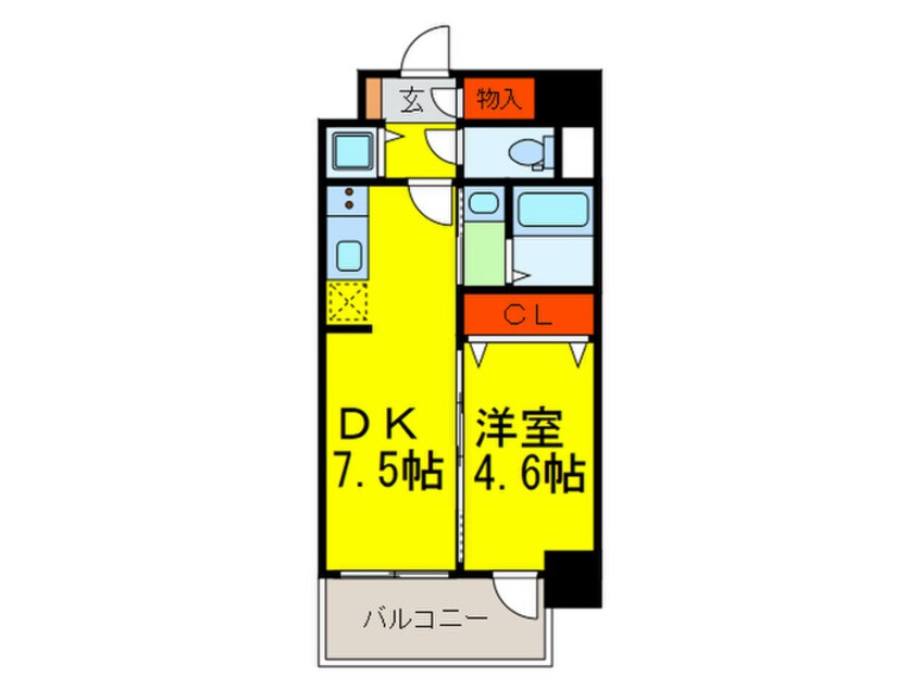 間取図 ＢＰＲレジデンス本町東