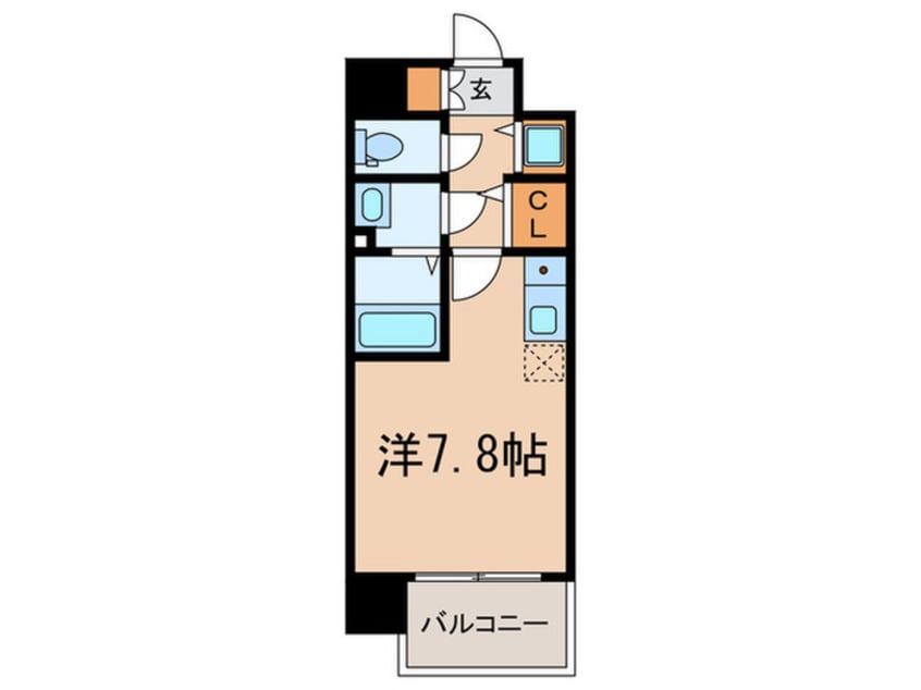 間取図 BLAU本町東