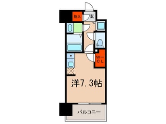 間取図 BLAU本町東