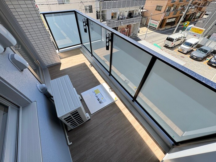 ベランダ・バルコニー プレサンス神戸水木通ルミエス