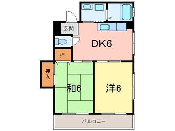 間取図 大光ハイツ