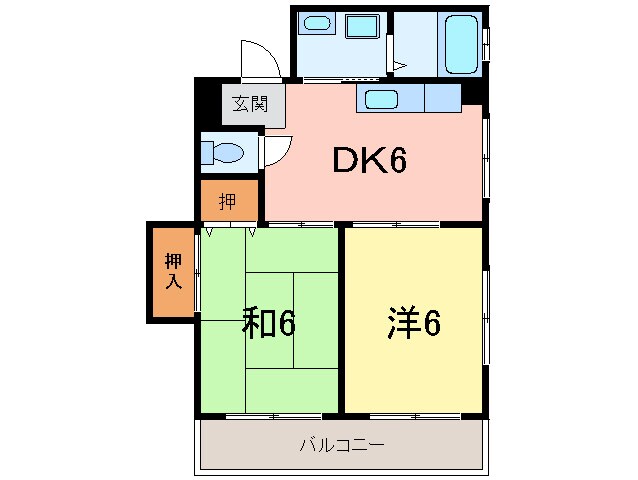 間取り図 大光ハイツ