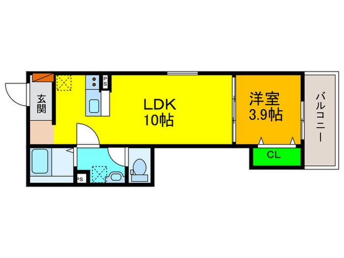 間取り図 F+style羽衣5号館