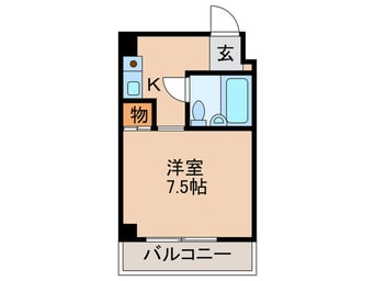 間取図 サバ－ブシティⅩⅢ