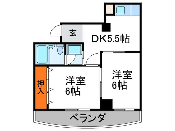 間取り図 サンビラ大手前