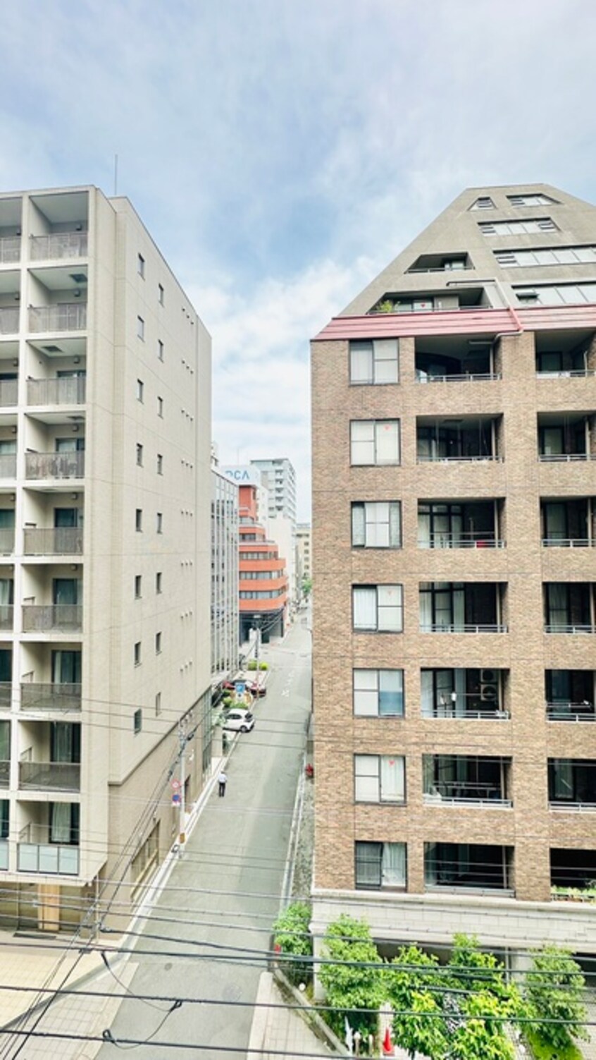 室内からの展望 サンビラ大手前