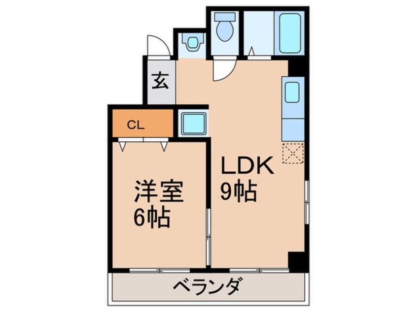 間取図 サンコー第二ビル