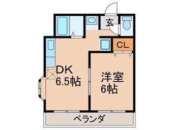 間取図 サンコー第二ビル