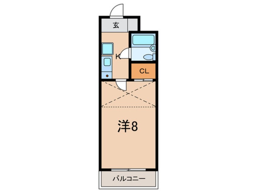 間取図 ＫＹマンション会下山