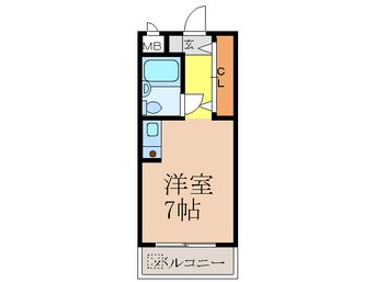 間取図 ハイツ衣笠