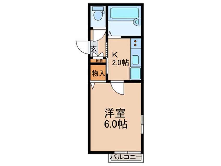 間取図 レグルスハイツ