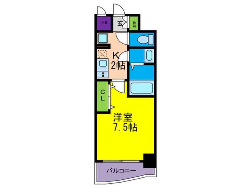 間取図 Luxe布施南