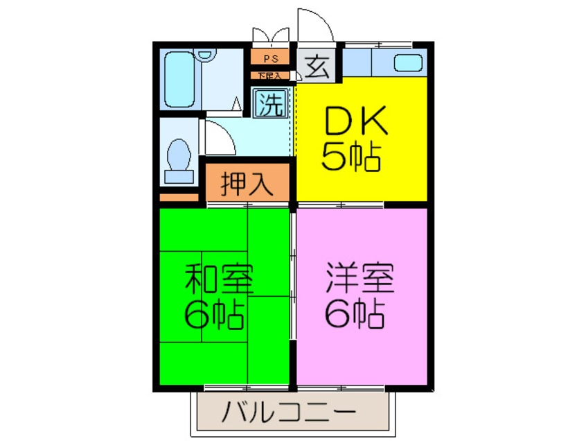 間取図 入江ハイツⅢ