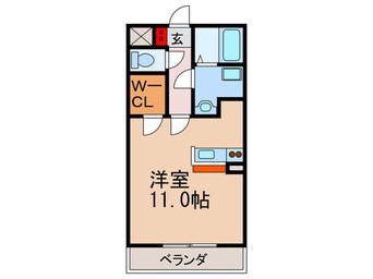 間取図 グランシャリオ長尾Ⅱ