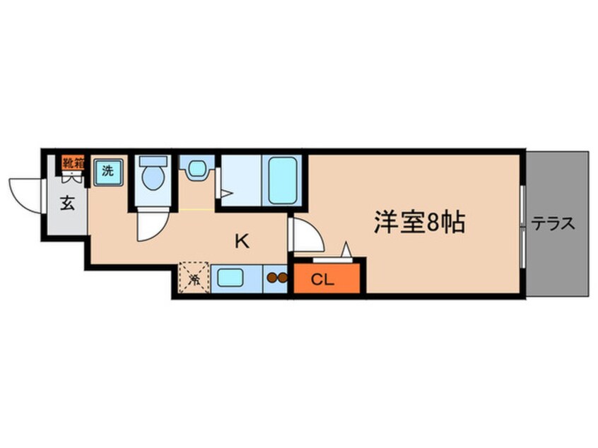 間取図 ウエスト　ビレッジ