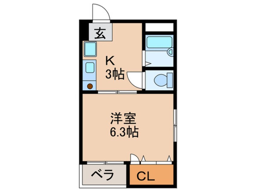 間取図 エステ－ト塚本