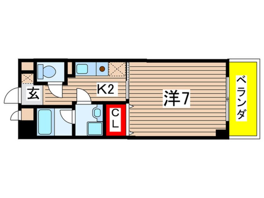 間取図 エルシ誠宏Ⅲ