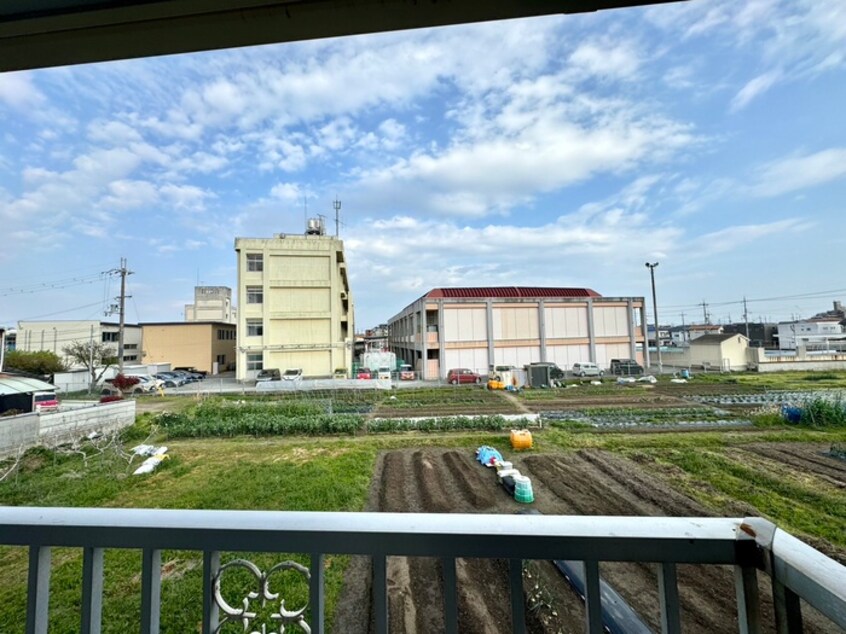 室内からの展望 山手ハイツ