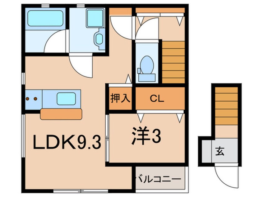 間取図 グランドール山手