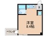 プレアール滋賀追分 1Rの間取り