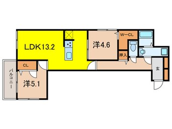 間取図 サンパティーク住吉