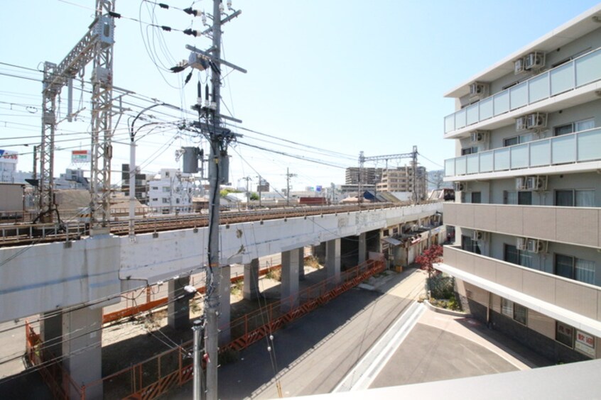 室内からの展望 サンパティーク住吉