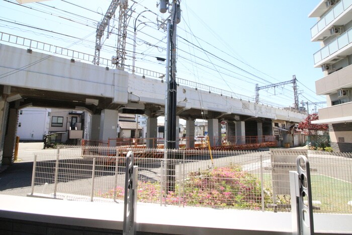 室内からの展望 サンパティーク住吉