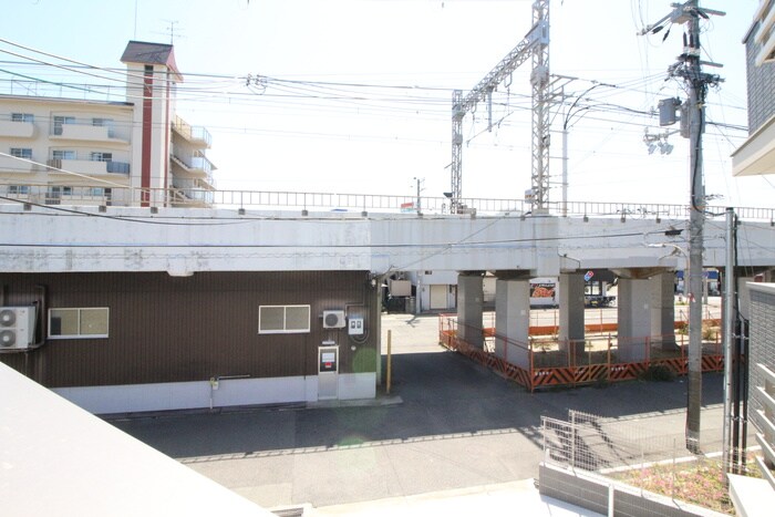 室内からの展望 サンパティーク住吉