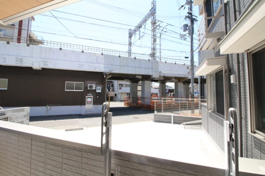 室内からの展望 サンパティーク住吉