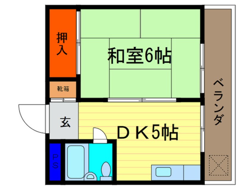 間取図 セブンハイツ