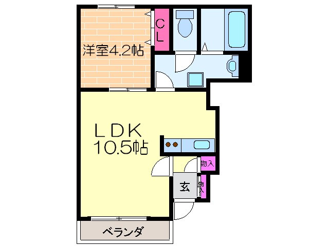 間取り図 オランジュ