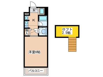 間取図 ｴｽﾃﾑｺｰﾄ大阪城前OBPﾘﾊﾞｰﾌﾛﾝﾄ302