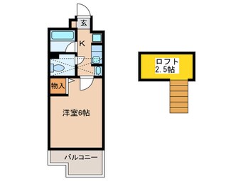 間取図 ｴｽﾃﾑｺｰﾄ大阪城前OBPﾘﾊﾞｰﾌﾛﾝﾄ302