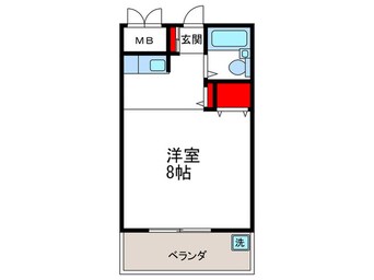 間取図 メゾン豊中