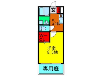 間取図 ブル－スカイ山宗