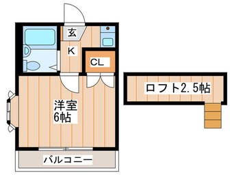 間取図 フラワ－ハイツ