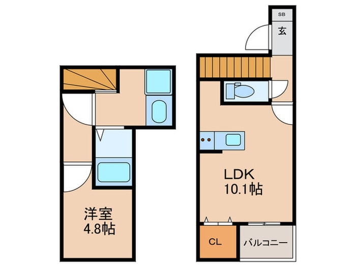 間取り図 ジャイドコート酉島Ⅱ