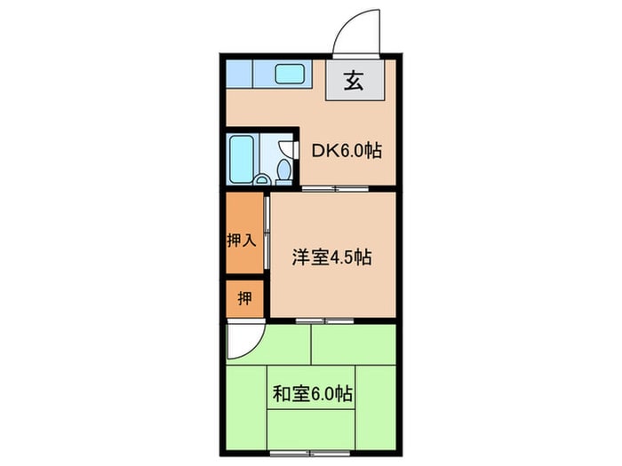 間取り図 ユーハイツ