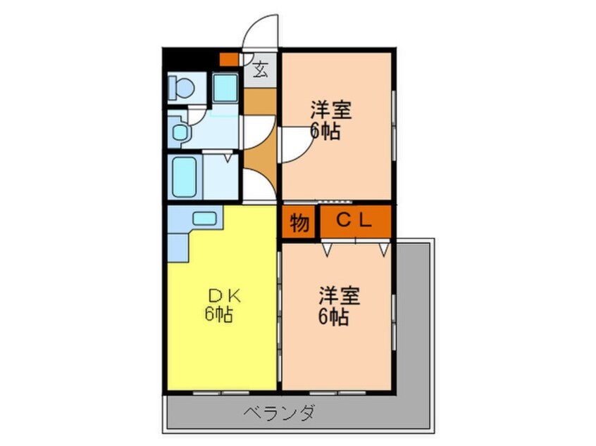 間取図 ダンディライオン　Ⅰ