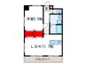 ダンディライオン　Ⅰ 1LDKの間取り