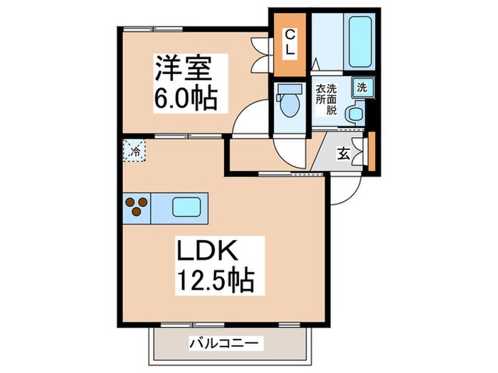 間取り図 ミューズ二色B･C棟