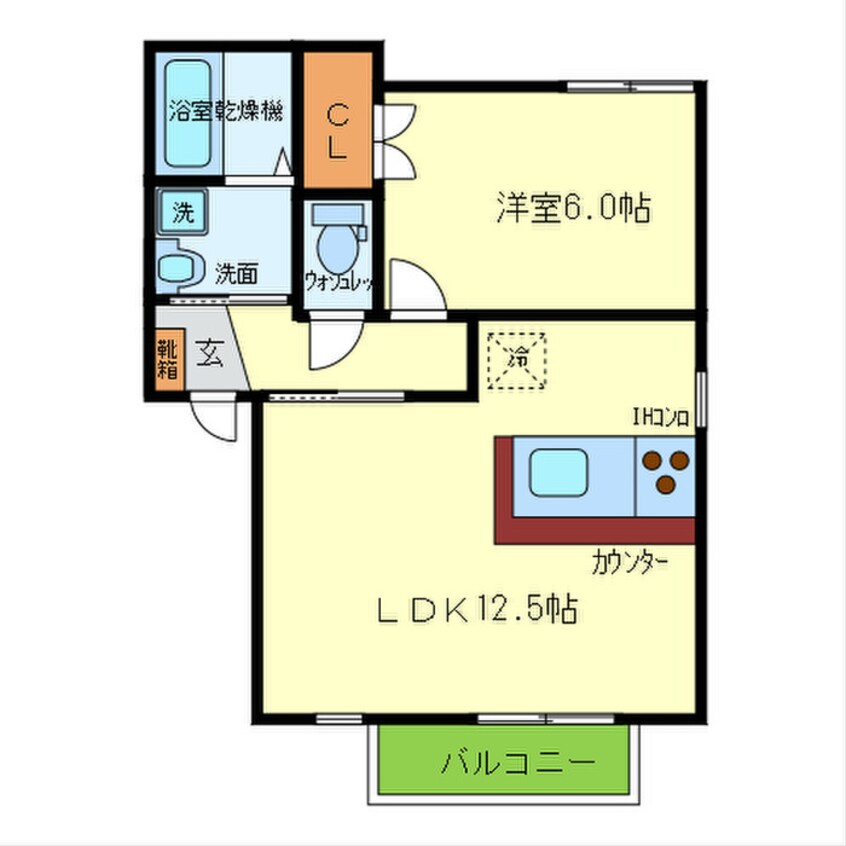 間取図 ミューズ二色B･C棟