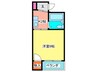 マンションルドン 1Kの間取り