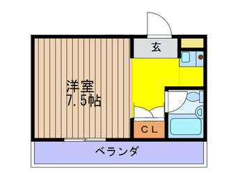 間取図 パークサイド野崎