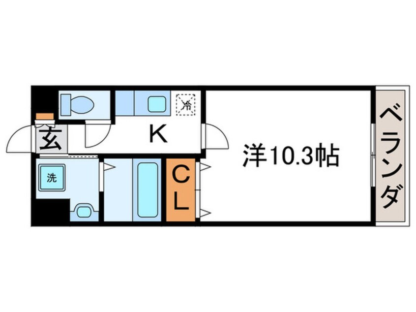 間取図 ポラリス桂川