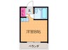 オリタマンション 1Rの間取り