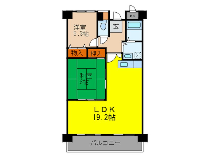 間取図 カーサグラシア