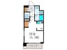 スワンズ京都二条城北（３０１） 1Rの間取り