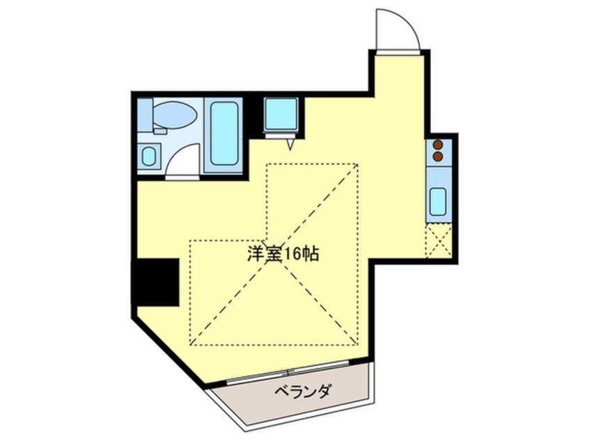 間取図 是空ＮＡＮＢＡⅡ