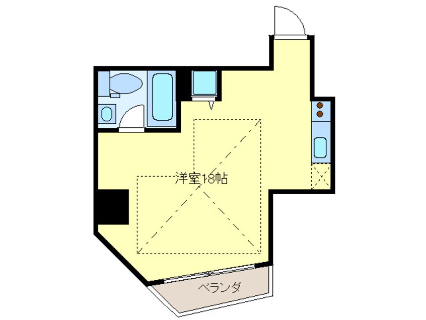 間取図 是空ＮＡＮＢＡⅡ